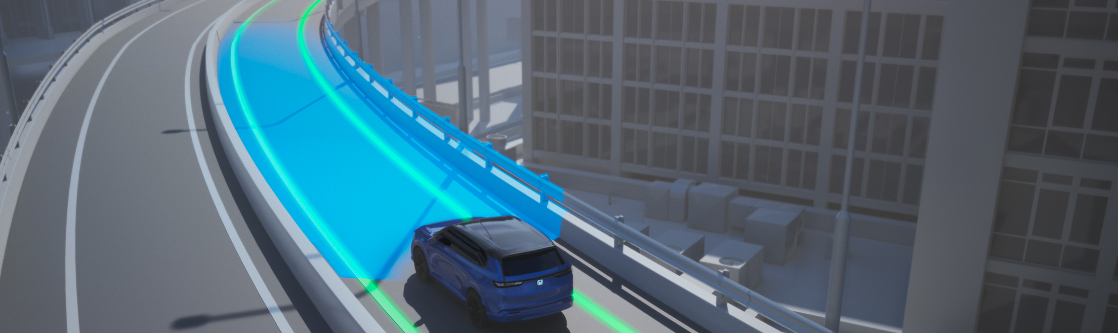 Lane Keeping Assist System (LKAS) (Honda Sensing® feature)