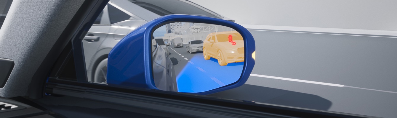 Blind Spot Information System (BSI) (Honda Sensing® feature) (Sport and EX-L)