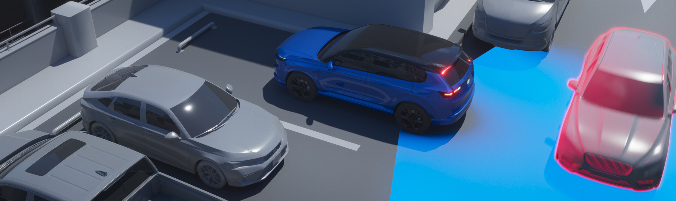 Cross Traffic Monitor (Honda Sensing® feature) (Sport and EX-L)